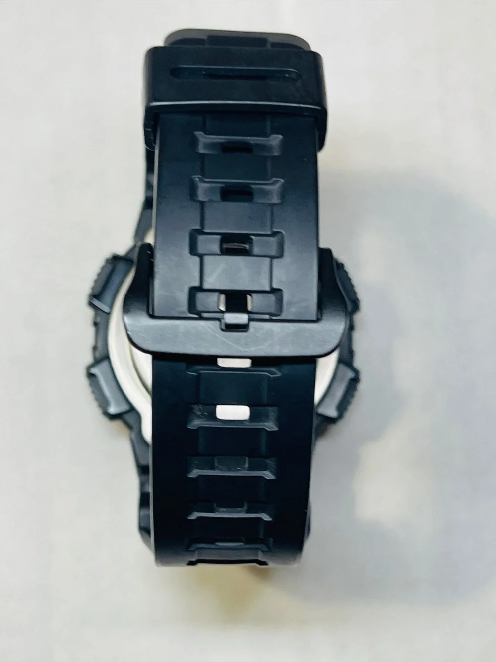 Casio Men's Watch W736H Super Illuminator Digital Quartz Black Resin Black 3446